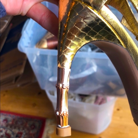 Tom Ford Gucci Purple Serpent head Python Heels - Picture 10 of 15